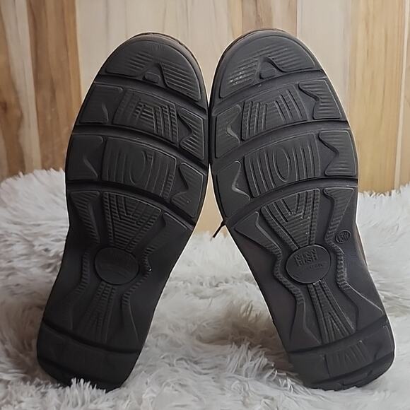 NUNN BUSH NUBUCK BROWN LEATHER LACE UPS MENS 13.0 IN VERY GOOD PREOWNED CONDITIO - Picture 12 of 16